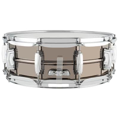 Ludwig LB416 Black Beauty 5x14 Smooth Shell, Imperial Lugs Snare Drum image 2
