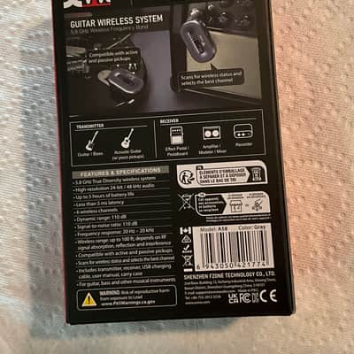 Xvive A58 Guitar Wireless 2026 - Gray image 2