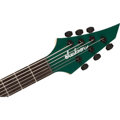 Jackson Pro Series Roman Ibramkhalilov HT6 Baritone Emerald Green - Electric Guitar image 6