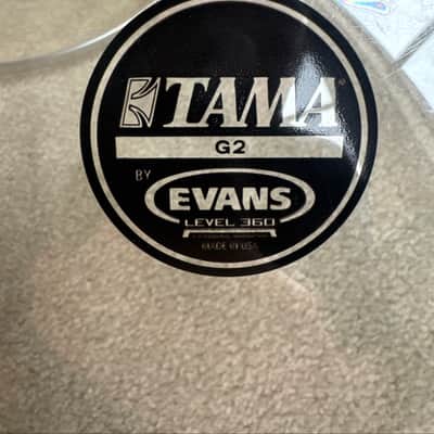 Tama One Each G1 and G2 Evans Clear 10”Tom Drum Head image 4
