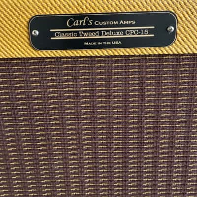 Carl’s Custom Amps Tweed Deluxe 2000 - Tweed image 2