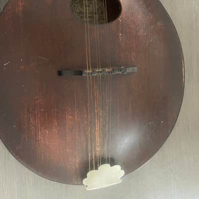 Mandolin Gibson A-Jr Gibson 1906-1908  - Mahogany Walnut image 3