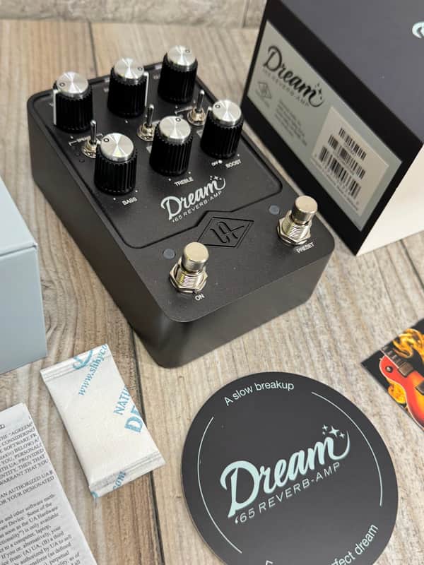 MINT Universal Audio Dream '65 Reverb-Amp Effects Pedal image 1