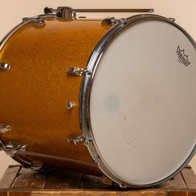 1965 Leedy (Slingerland) Floor Tom in Gold Sparkle 16x16 image 5