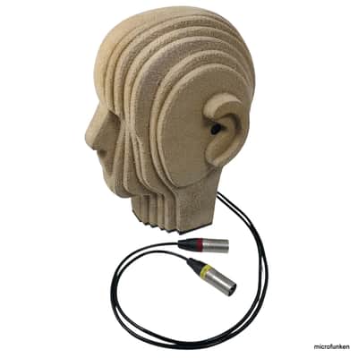 AKG D99-C "Harry" 70s Rare Vintage Binaural Dynamic Microphone. D 99 C image 3
