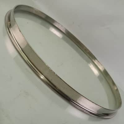 Slingerland 13"Single-Flange Tom Drum NOB Batter Rim/Hoop Brass Nickel RadioKing image 1