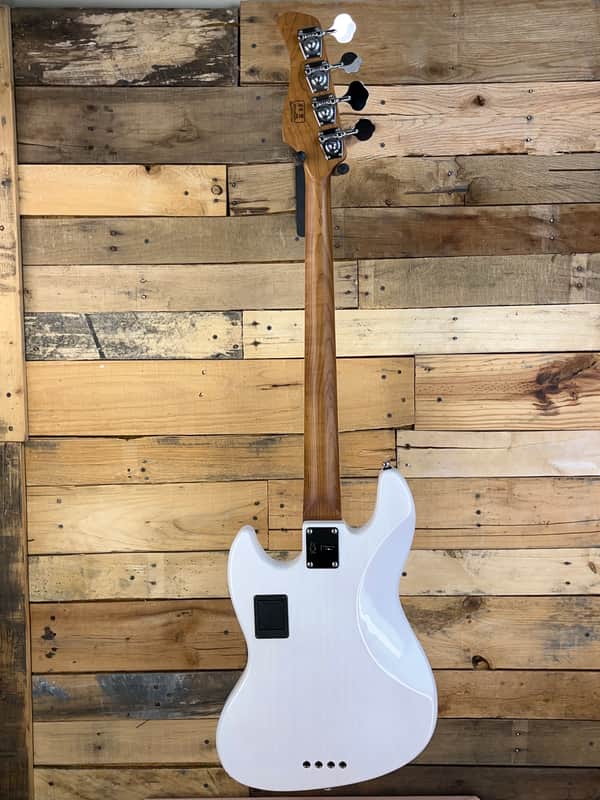 Sire Marcus Miller V8 4-string Bass Guitar - White Blonde, 11 lbs