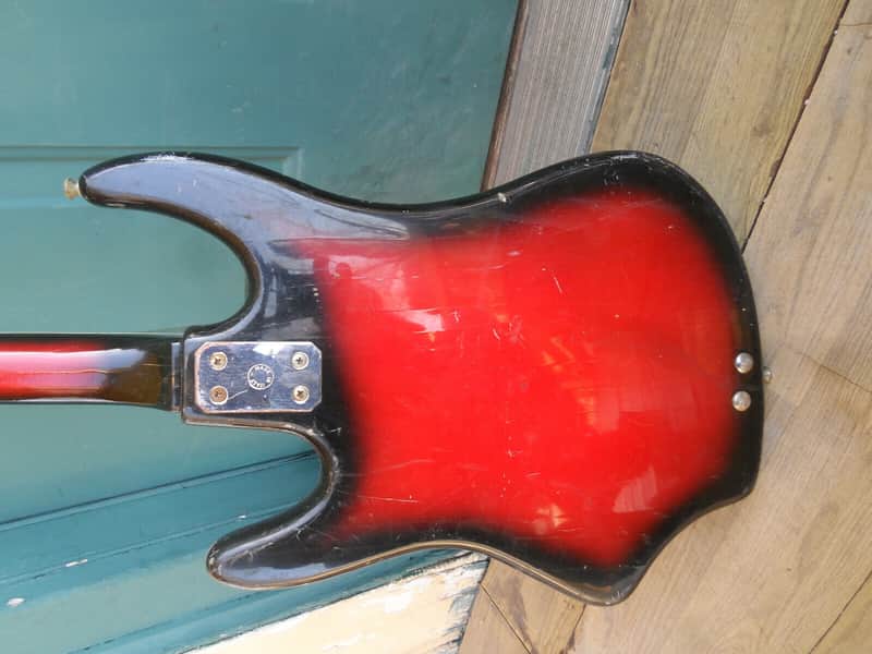 Panoramic EKO Vox Italian Bass Guitar Crucianelli Project | Reverb