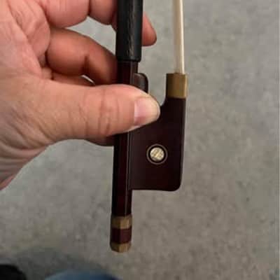 Andre Tellis Model 300, 4/4 2020, Chestnut + 2 bows + 2 cases! image 5
