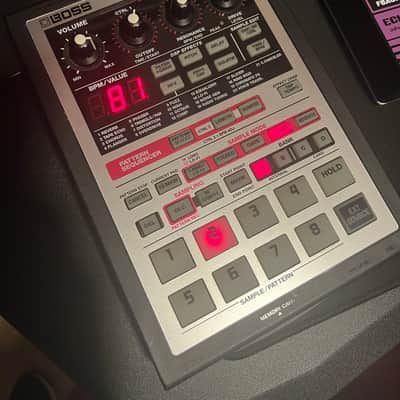Boss SP-303 Dr. Sample 2000s Silver with Original Box, Power Supply, SM Card e Manual image 7