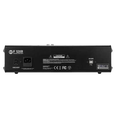 RCF F12-XR 12 Channel DJ PA Live Mixer with Multi-FX and Recording - Open Box Mint image 5