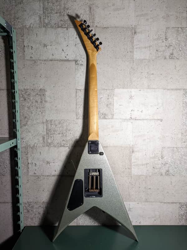 Grover Jackson King V 90's Silver Flake Made in Japan KV | Reverb