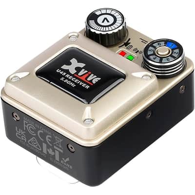 Xvive U45 In Ear Wireless System and T9 In Ear Monitors (5.8GHz) 2025 - Gold image 15