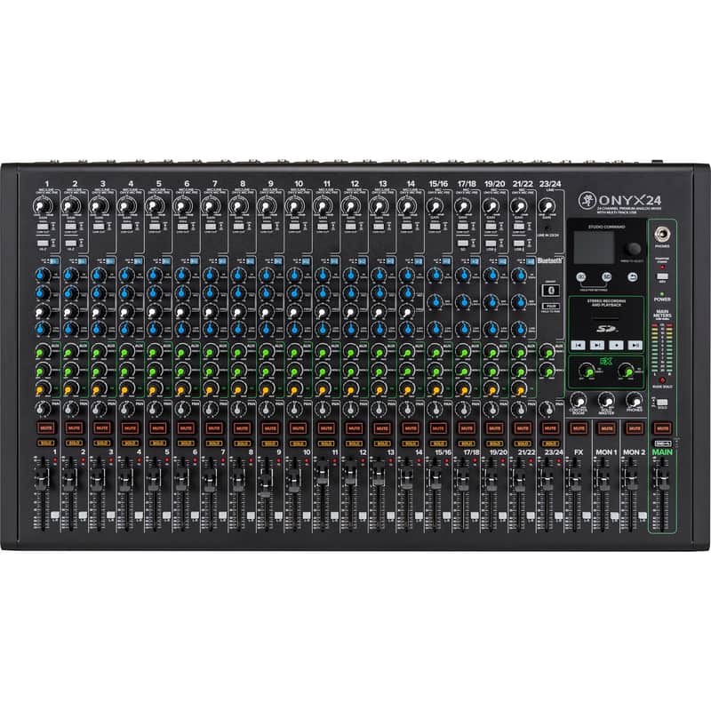 Mackie Onyx24 24-channel Analog Mixer with Multi-track USB image 1