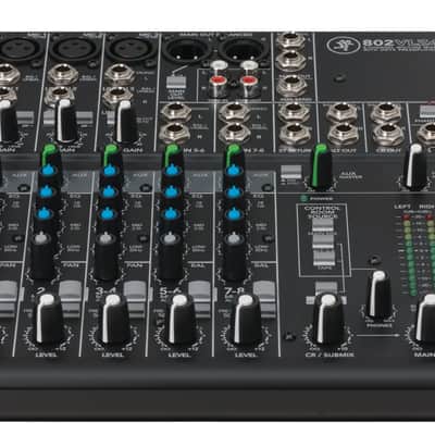 Mackie 802VLZ4 Mixer 8-Channel Compact Analog w/ 3 ONYX Preamps+Backpack+Cable image 3