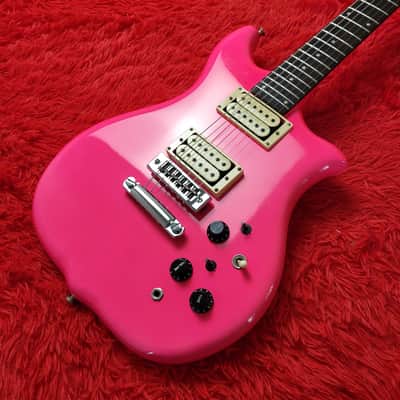 1980's Kawai F-V (F-I Jr) - Neon Pink "Cherry" Fruits Color Series - All Original With Original Hardcase - Made in Japan MIJ image 3