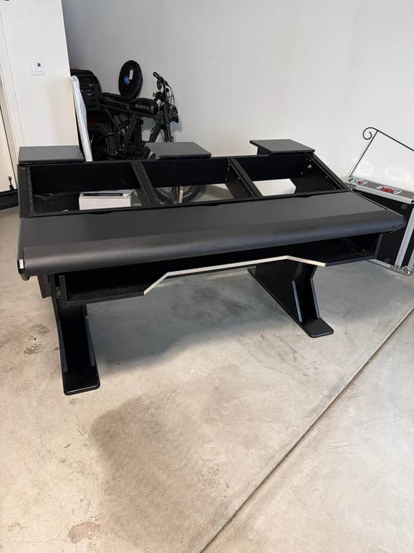 Dangerfox 24U Producer Desk With Keyboard Tray | Reverb