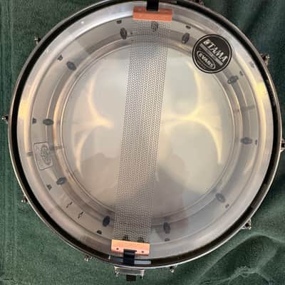 Tama Warlord Collection Spartan 6x14" Stainless Steel Snare Drum 2000s - Steel image 9