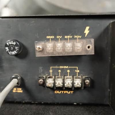Aiphone Mixer Amplifier PM-100 image 10