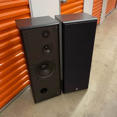 JBL G400 Tower Speakers Made in USA Black image 3