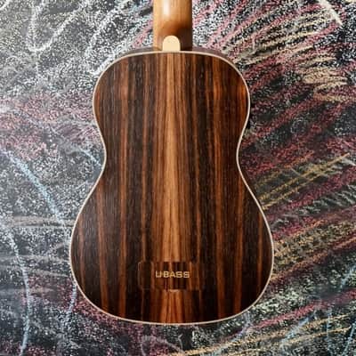 Kala Striped Ebony Fretless Acoustic-Electric U-BASS image 7