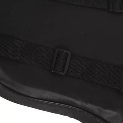 Electric Bass Gig Bag | Black Backpack-Style Case with Adjustable Straps | Durable Oxford Cloth image 5