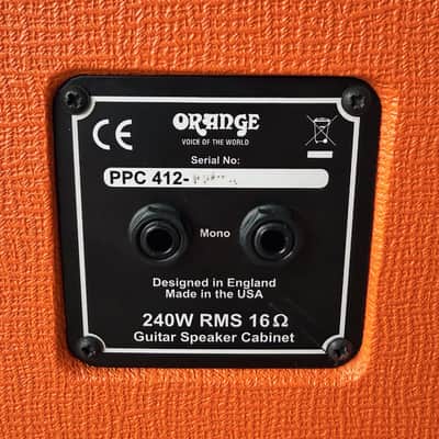 Orange PPC412-C - 240-watt 4x12-inch Straight Cabinet - 16 Ohms image 3