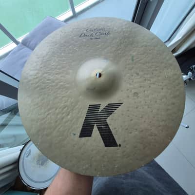Zildjian 16" K Custom Dark Crash Cymbal 1995 - Present - Traditional image 1