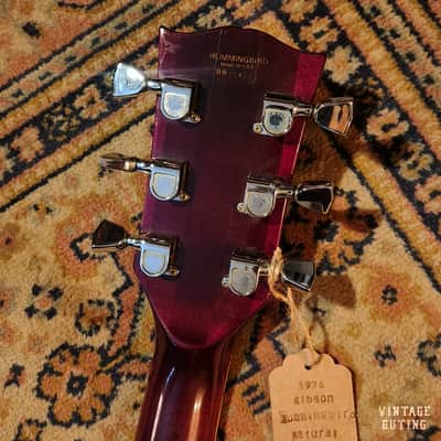 1976 Gibson Hummingbird Natural w/ OHSC image 3