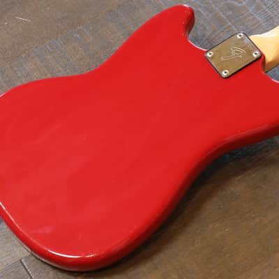 Vintage! 1974 Fender Bronco Electric Guitar Dakota Red + Case image 12