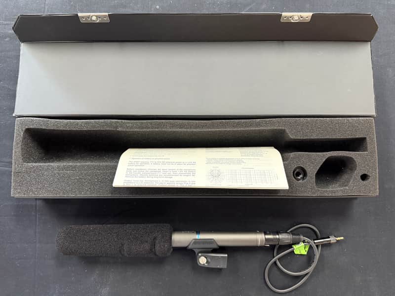 Audio-Technica AT897 Shotgun Microphone 2010s - Black image 1