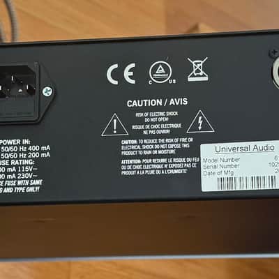 Universal Audio 6176 Channel Strip 2003 - Present - Silver image 4