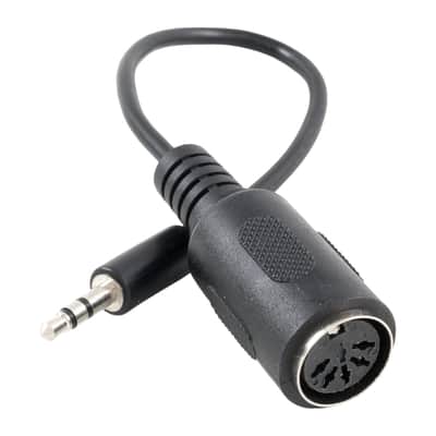 LMNTL 3.5mm TRS to MIDI 5-Pin Female Adapter - 15cm (Type A) image 3