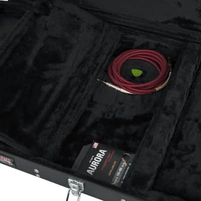 Gator GWE-EXTREME Wood Electric Guitar Hard Case, Black image 6