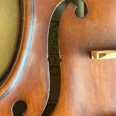 Kessler SV-100 4/4 Full Size Violin - Golden Brown image 15