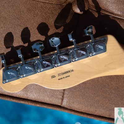 New Limited Edition Fender Japan Blue Flower Power Telecaster - Pro Set Up w Perfect Frets/Action/Intonation! (Paisley Tele) image 6