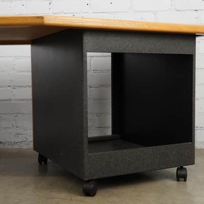 1990s KK Audio 24U 24-Space Studio Workstation Desk #53598 image 11