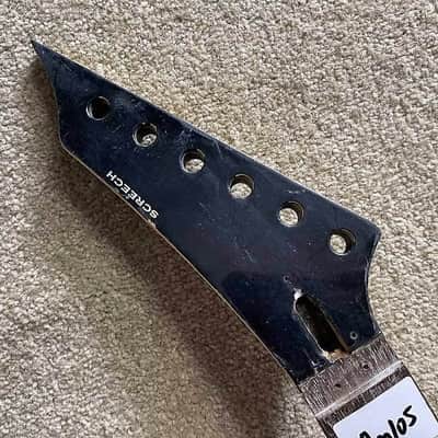 Reversed Headstock Maple Wood Electric Guitar Neck, 24 Frets Rosewood Fingerboard image 2