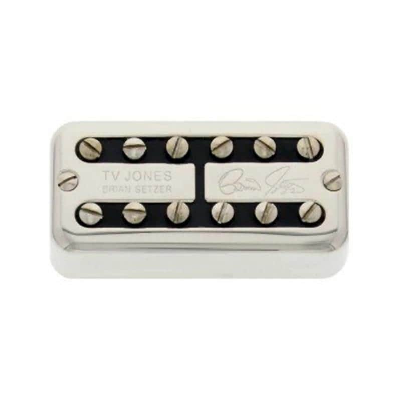 TV Jones Brian Setzer Signature Guitar Bridge Pickup, Universal Mount, Nickel image 1