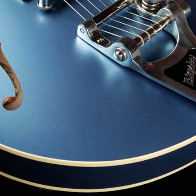 2024 - Collings I-35 LC Deluxe Custom Inlay/ThroBaks/Bigsby - Pelham Blue (Pre-Owned) #232109 image 18