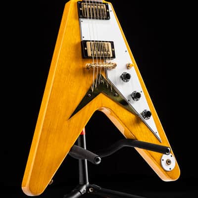 Used Gibson Custom '58 Korina Flying V Natural image 4