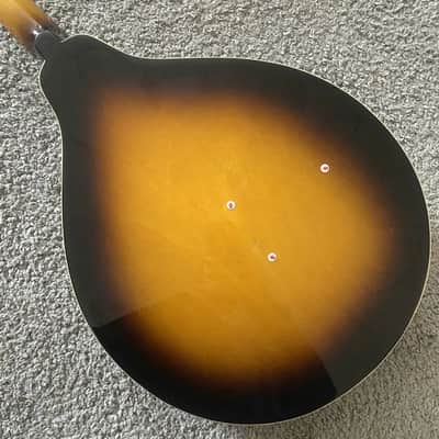 Washburn 8 String Mandolin in Tobacco Burst, Spruce Top Mahogany Body and Neck, Rosewood Fingerboard image 13