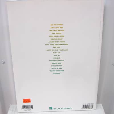 The Beatles Greatest Hits EZ Play Guitar Sheet Music Song Book Tab Tablature image 2