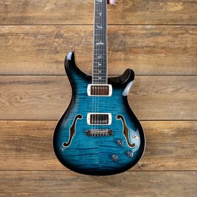 PRS SE Hollowbody II Piezo Electric Guitar - Peacock Blue image 2