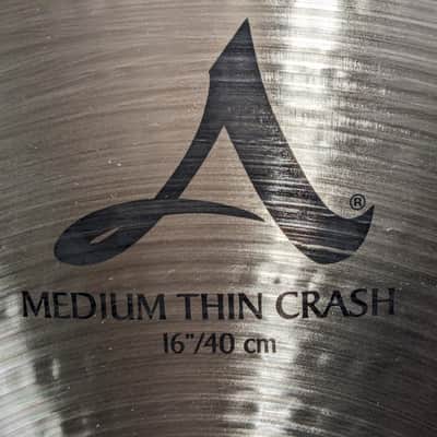 Zildjian 16" A Series Medium Thin Crash Cymbal 2013 - Present - Traditional image 4