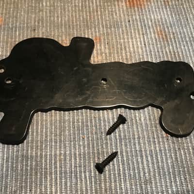Gibson Falcon Amp Logo Badge Plate 1963-64 Black image 1
