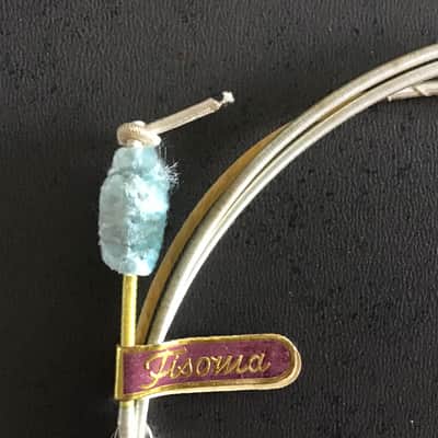 Lenzner Fisoma Gut Double Upright Bass String A Silver Plated Roundwound image 2