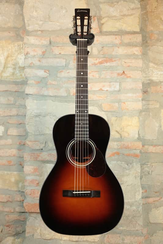 EASTMAN E1 P DLX Deluxe - All Solid Parlor - Sunburst with Fishman Presys VT image 1