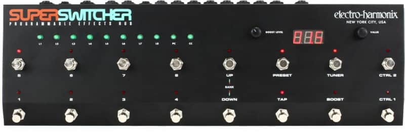 Electro-Harmonix Super Switcher Programmable Effects Hub (SuperSwitcherd1) image 1