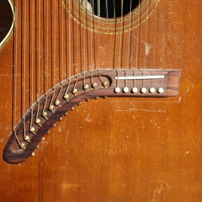 1895 Joseph Bohmann Harp Guitar 6/12 image 3